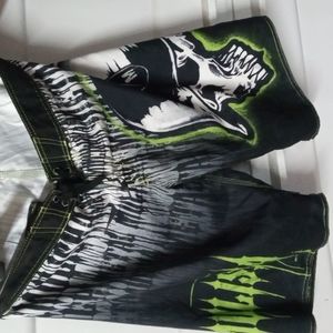 Board shorts metal mulisha